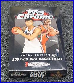 2007-08 Topps Chrome Factory Sealed Basketball Hobby Box Kevin Durant RC YR