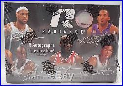 2008-09 UD Radiance Basketball Sealed Hobby Box 3 Packs, 4 Cards Per Pack