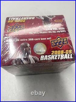 2008-09 Upper Deck NBA Basketball FACTORY SEALED RETAIL BOX
