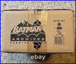 2008 Rittenhouse DC Batman Archives Trading Cards Factory Sealed Box