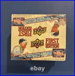 2008 Upper Deck First Edition Baseball Card Box, 36 Packs Factory Sealed