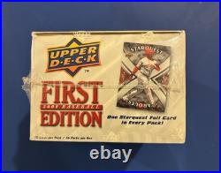 2008 Upper Deck First Edition Baseball Card Box, 36 Packs Factory Sealed