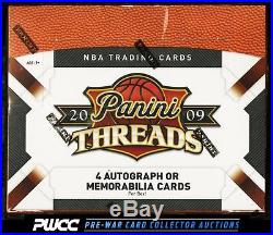 2009-10 Panini Threads Sealed Hobby Box, 24ct Packs, Stephen Curry RC (PWCC)