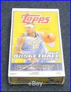 2009-10 TOPPS BASKETBALL FACTORY SEALED UNOPENED HOBBY WAX BOX CURRY RC YEAR