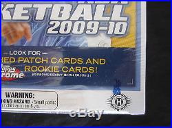 2009-10 TOPPS BASKETBALL HOBBY BOX. FACTORY SEALED! STEPH CURRY RC / REFRACTOR