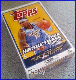 2009-10 Topps Basketball Sealed Hobby Box (Stephen Curry Rookie Year) Chrome