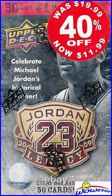 2009/10 UD Michael Jordan LEGACY Factory Sealed Box-Look for $10,000 1/1 AUTOS