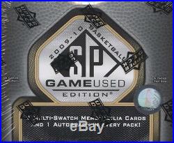 2009-10 Ud Upper Deck Sp Game Used Edition Basketball Hobby Box Sealed