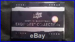 2009-10 Upper Deck Exquisite Basketball Sealed Unopened Box Curry Rookie Year