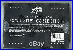 2009-10 Upper Deck Exquisite Collection Basketball Sealed Unopened Box