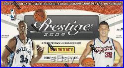 2009/2010 Basketball SEALED HOBBY BOX LOT (3) CURRY RC AUTO + Jordan Auto +++