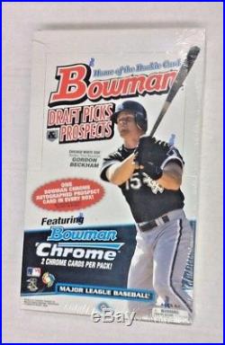 2009 Bowman Draft Picks & Prospects Baseball Factory Sealed Hobby Box