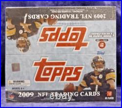 2009 Topps NFL Football Trading Cards Factory Sealed 288 cards Retail Box