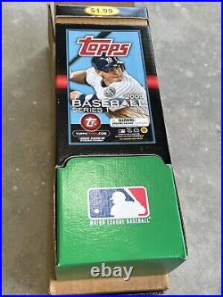 2009 Topps Series 1 Baseball Factory Sealed Gravity Box 48 Packs Per Box