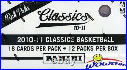 2010/11 Panini Classics Basketball HUGE Factory Sealed Jumbo Fat Box-216 Cards
