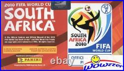 2010,2014,2018,2022 Panini World Cup Sticker Factory Sealed (4) Box Collection