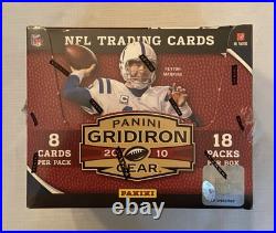2010 Panini Gridiron Gear NFL Football Hobby Box Factory Sealed Gronkowski