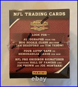 2010 Panini Gridiron Gear NFL Football Hobby Box Factory Sealed Gronkowski