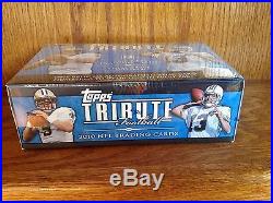 2010 Topps Tribute Football Box New Factory Sealed, Hobby Only Product
