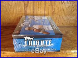 2010 Topps Tribute Football Box New Factory Sealed, Hobby Only Product