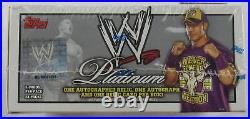 2010 Topps WWE Premium Trading Cards Sealed Box