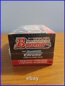 2011 Bowman Baseball Factory Sealed Blaster Box FREE SHIPPING
