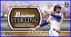 2011 Bowman Sterling Baseball Factory Sealed Hobby Box -12 Autographs & 6 Relics