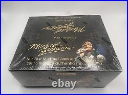 2011 Panini Michael Jackson Trading Cards Sealed Box 24 Packs