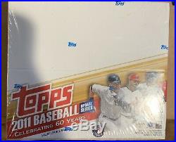 2011 TOPPS UPDATE FACTORY SEALED retail Box -24ct TROUT/Altuve/Goldschmidt/JD