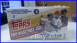 2011 Topps Baseball Update Blaster Box! 10 Packs Factory Sealed TROUT RC