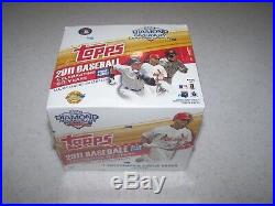 2011 Topps Baseball Update Jumbo Sealed Hobby Box (SEE DESCRIPTION)