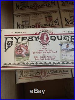 2011 Topps Gypsy Queen Hobby Box Case, Brand New Sealed. Retail Box Lot Of 10