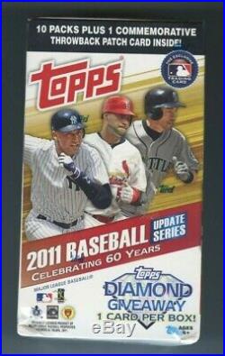 2011 Topps Update Factory Sealed Blaster Box (10 Packs), Mike Trout Rc 043019