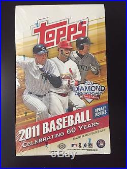2011 Topps Update Factory Sealed Hobby Baseball Box Mike Trout Rookie