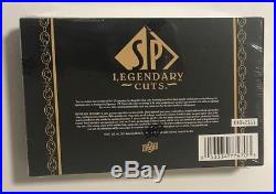 2011 Upper Deck SP Legendary Cuts Baseball Factory Sealed Hobby Box FASC