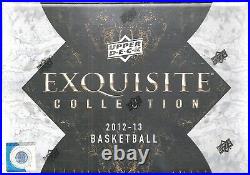 2012-13 UD Exquisite Factory Sealed Basketball Hobby Box Michael Jordan AUTO