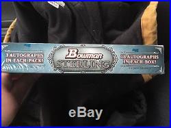 2012 Bowman Sterling baseball Hobby box Mike Trout Sealed rare 1/1 18 auto card