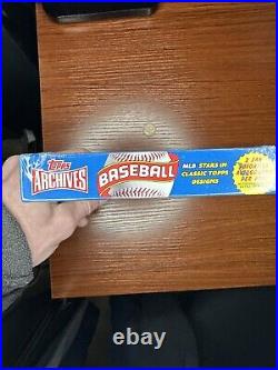 2012 TOPPS ARCHIVES BASEBALL Sealed Hobby Box BRYCE HARPER RC GRIFFEY MAYS CLARK