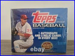 2012 Topps Baseball Series 1 Factory Sealed Jumbo Hobby Box