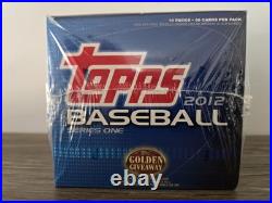 2012 Topps Baseball Series 1 Factory Sealed Jumbo Hobby Box