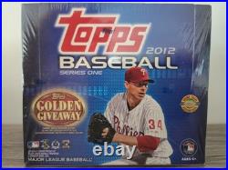 2012 Topps Baseball Series 1 Factory Sealed Jumbo Hobby Box