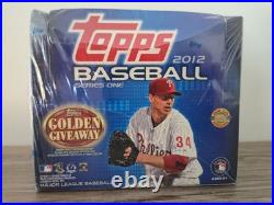2012 Topps Baseball Series 1 Factory Sealed Jumbo Hobby Box
