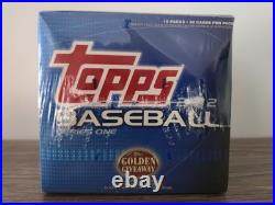 2012 Topps Baseball Series 1 Factory Sealed Jumbo Hobby Box