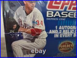2012 Topps Baseball Series 1 Factory Sealed Jumbo Hobby Box