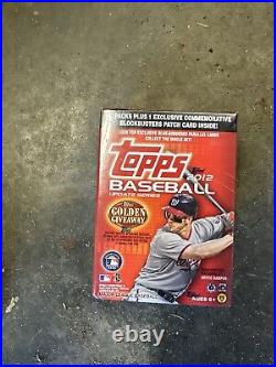 2012 Topps Baseball Update Series Factory Sealed Blaster Box