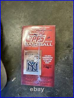 2012 Topps Baseball Update Series Factory Sealed Blaster Box