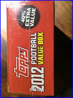 2012 Topps Football NFL Trading Cards Value Box Factory Sealed