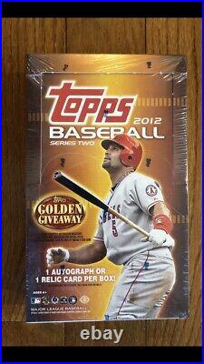 2012 Topps Series 2 Baseball Sealed Hobby Card Box