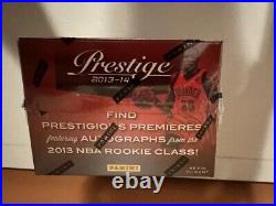 2013-14 Panini Prestige Basketball Factory Sealed Hobby Box Giannis Rookie Year