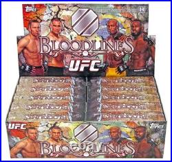 2013 Sealed Topps UFC Bloodlines Trading Card Box Rare 2013 Sealed Topps UFC Bloodlines Trading Card Box Rare